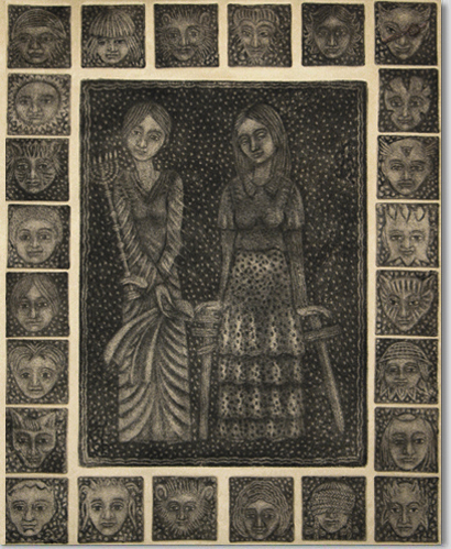 Synagoga et Ecclesia, 2007, by Bert Menco