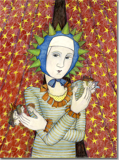 Pious Jester, 2002, by Bert Menco