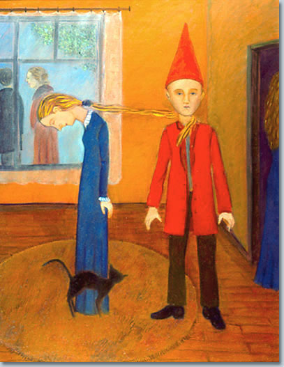 Dunce, 1999, by Bert Menco