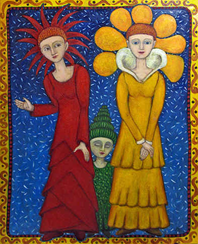 Sun–Moon–Earth, 2014, by Bert Menco