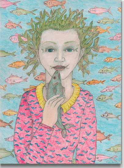 Pisces-Aquarius, 1997, by Bert Menco